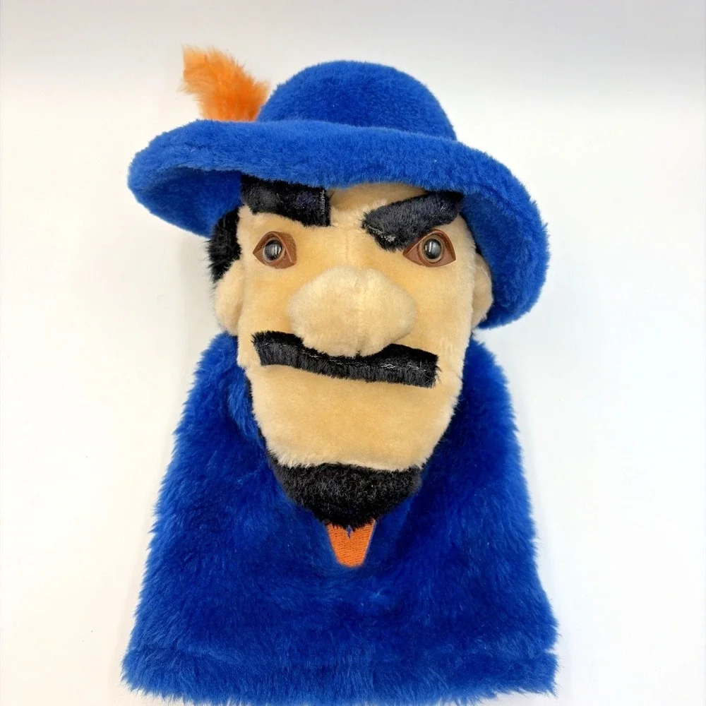 Virginia Cavaliers Golf Club Head Cover Cavman Mascot Driver Cover Golfing Plush